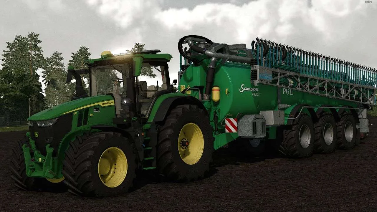 John Deere 7R Edited v1.0 FS22 FS22 Mod Free Download