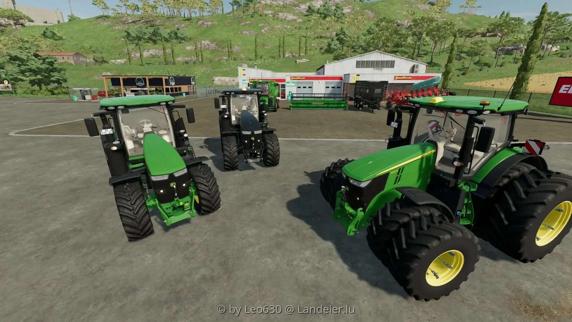John Deere 7R interactiveControl v1.0 FS22