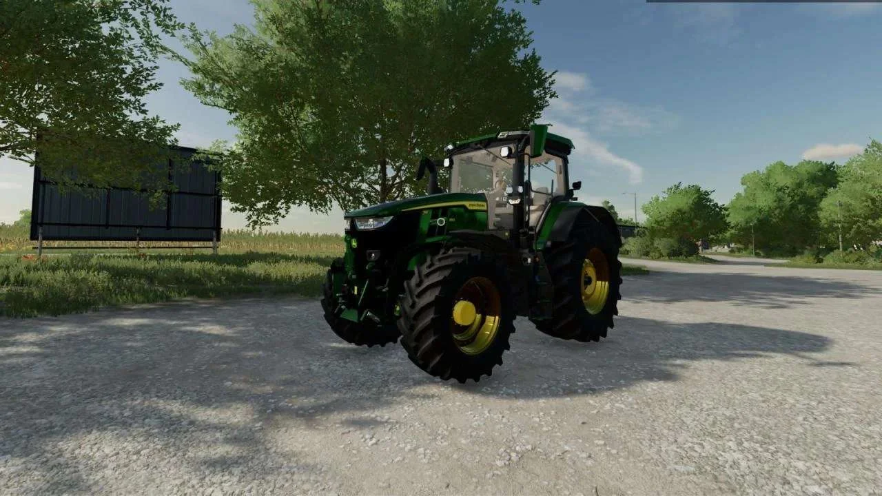 John Deere 7R series by PLP v1.0 FS22 FS22 Mod Free Download