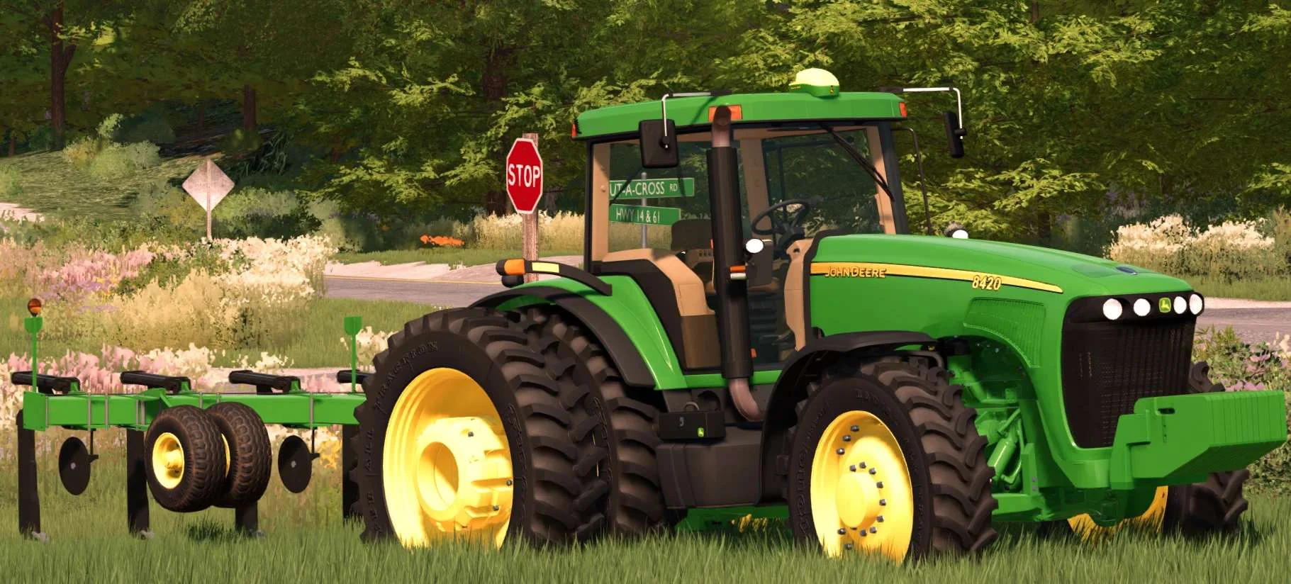 John Deere 8020 v1.0 FS22 FS22 Mod Free Download