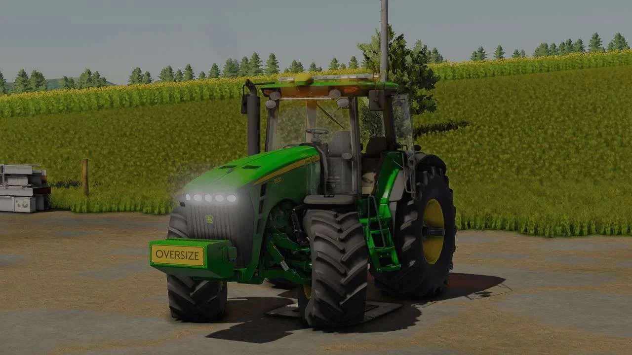 John Deere 8030-8530 Edited (Simple IC) v1.0 FS22 FS22 Mod Free Download