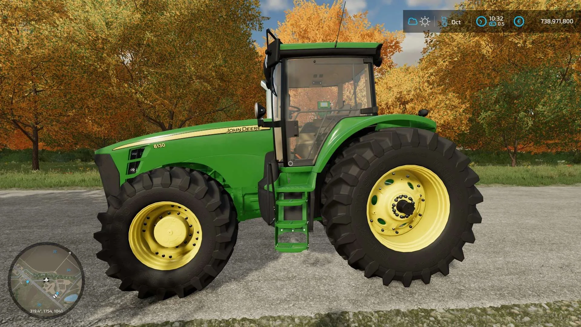 John Deere 8030 EDIT v1.0 FS22 FS22 Mod Free Download