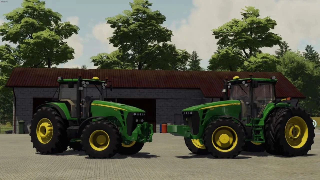John Deere 8030 v1.0 FS22 FS22 Mod Free Download