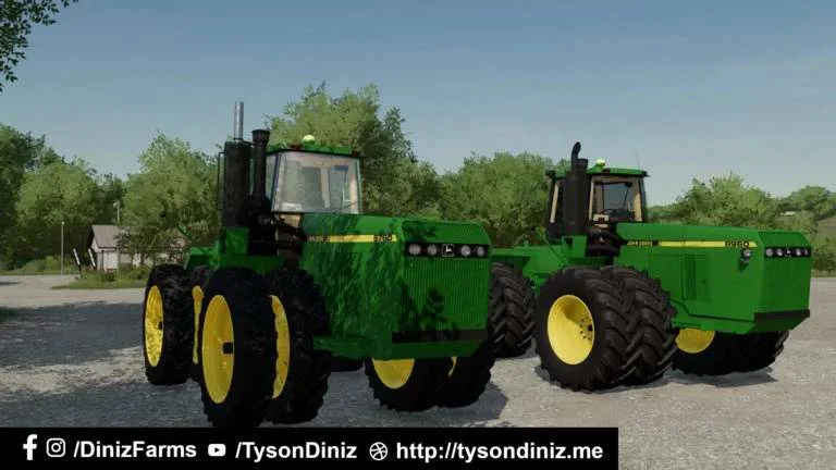 John Deere 8060 Series v1.0 FS22 FS22 Mod Free Download