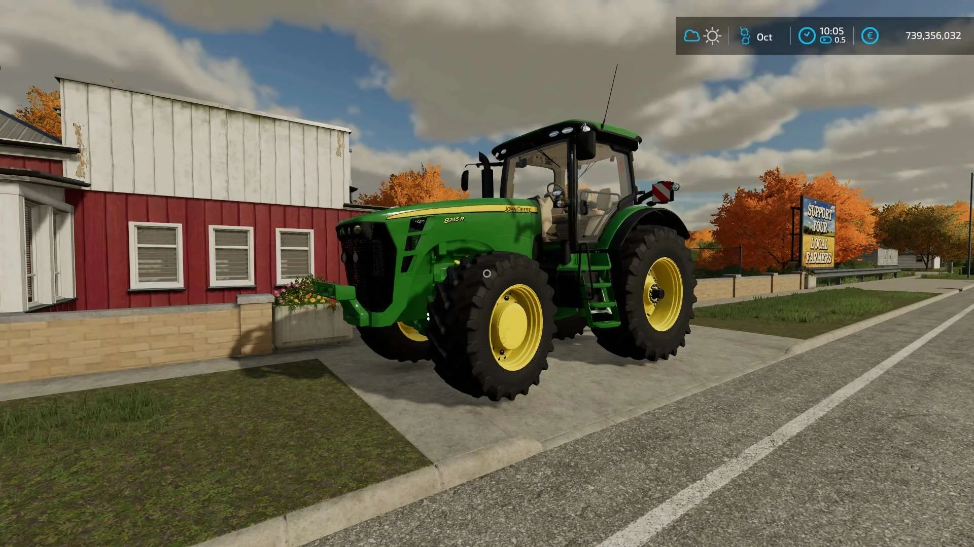 John Deere 8R 2009 V1.0 FS22 FS22 Mod Free Download