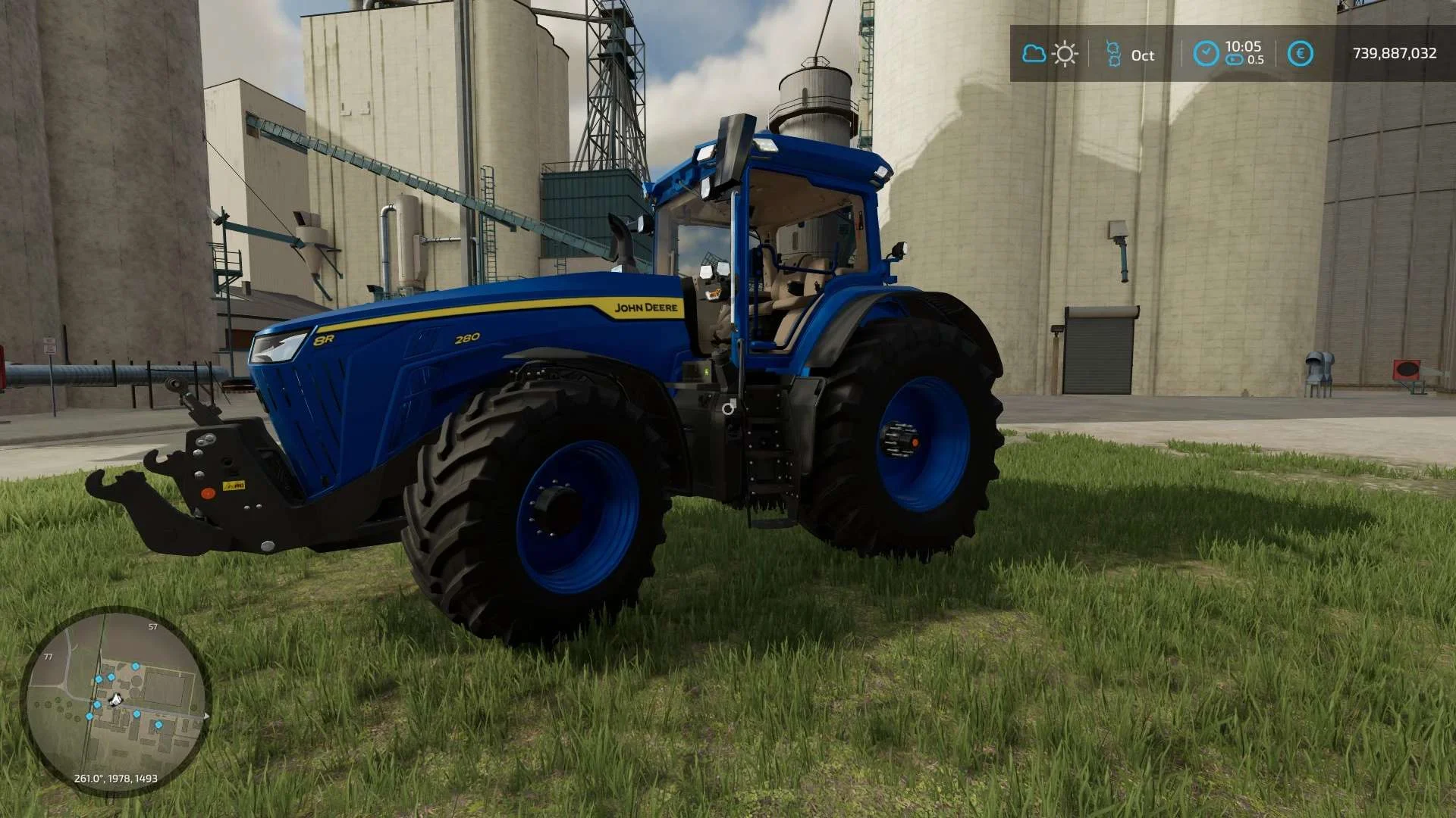 John Deere 8R by TaZ Modding v1.0.0.1 FS22 FS22 Mod Free Download