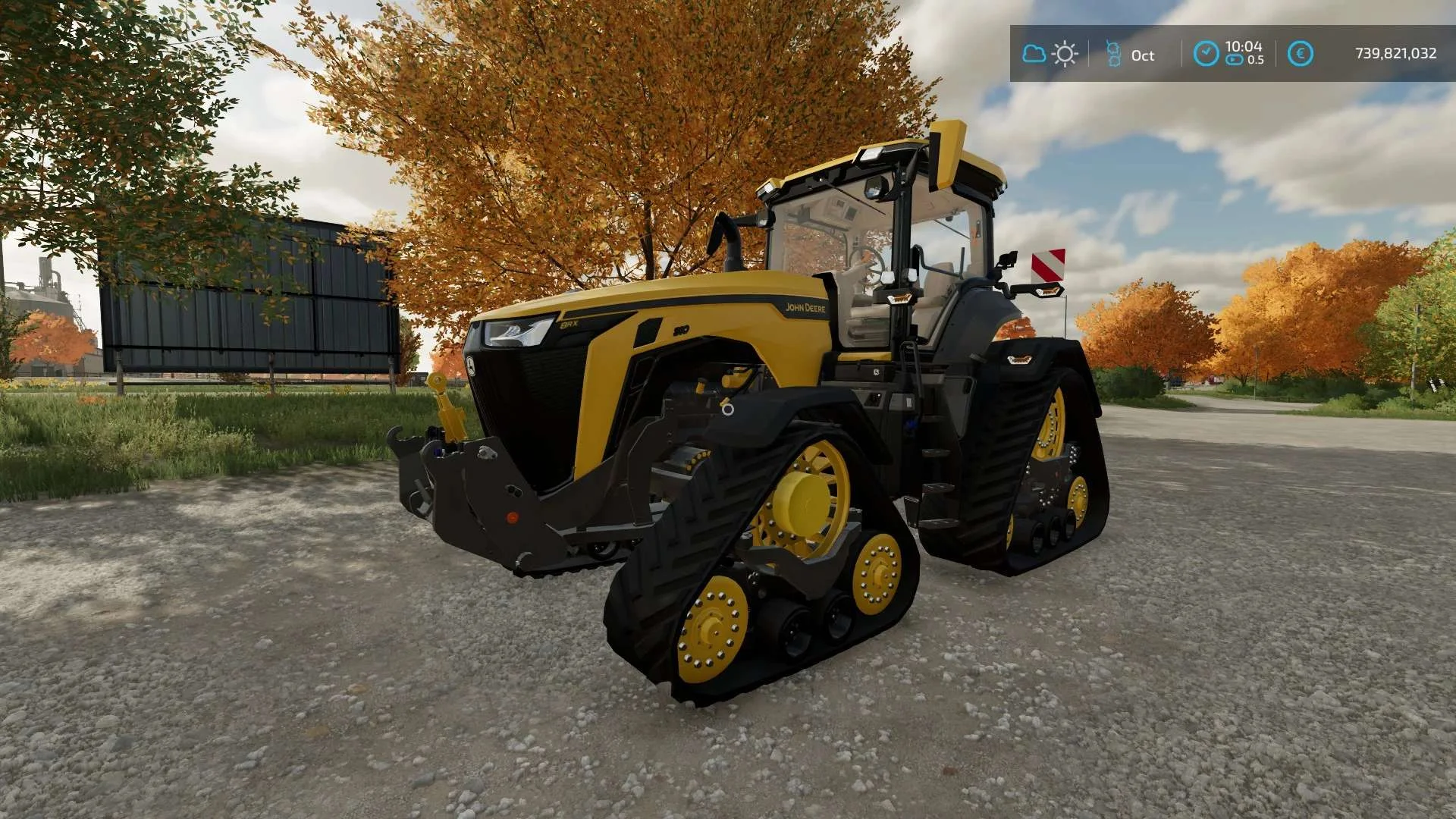 John Deere 8RX Saat-Gut Plaussig v1.0 FS22 FS22 Mod Free Download