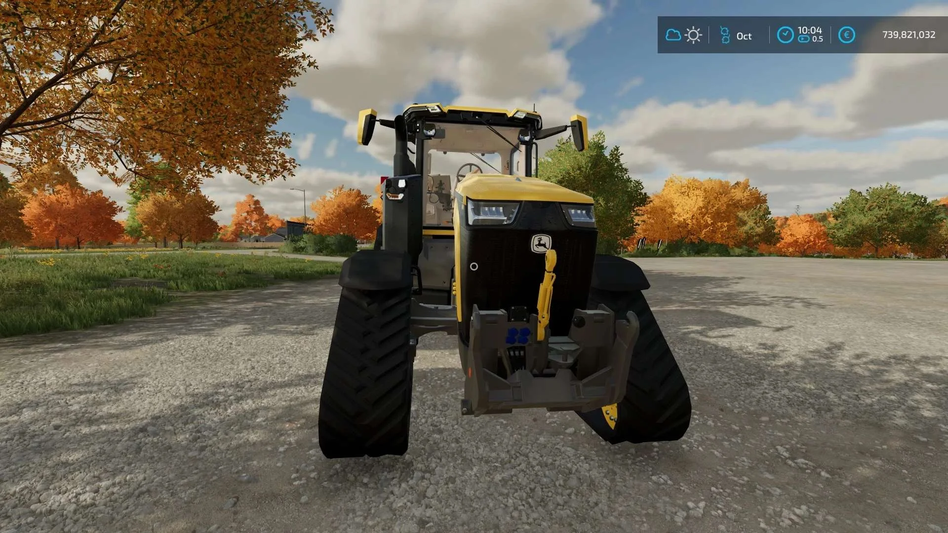 John Deere 8RX Saat-Gut Plaussig v1.1 FS22 FS22 Mod Free Download
