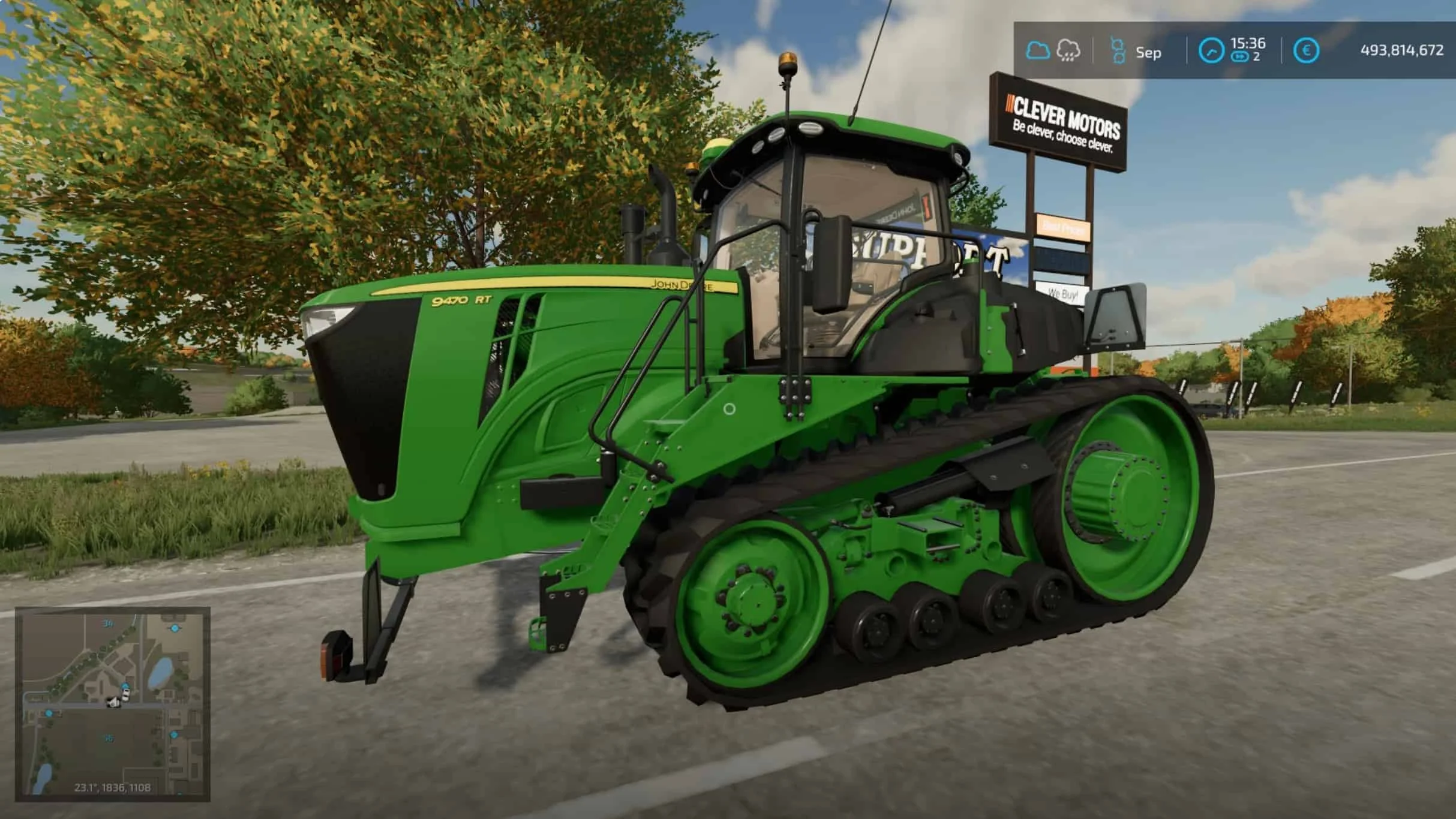 John Deere 9RT PBSModsEdition v2.0 FS22 FS22 Mod Free Download