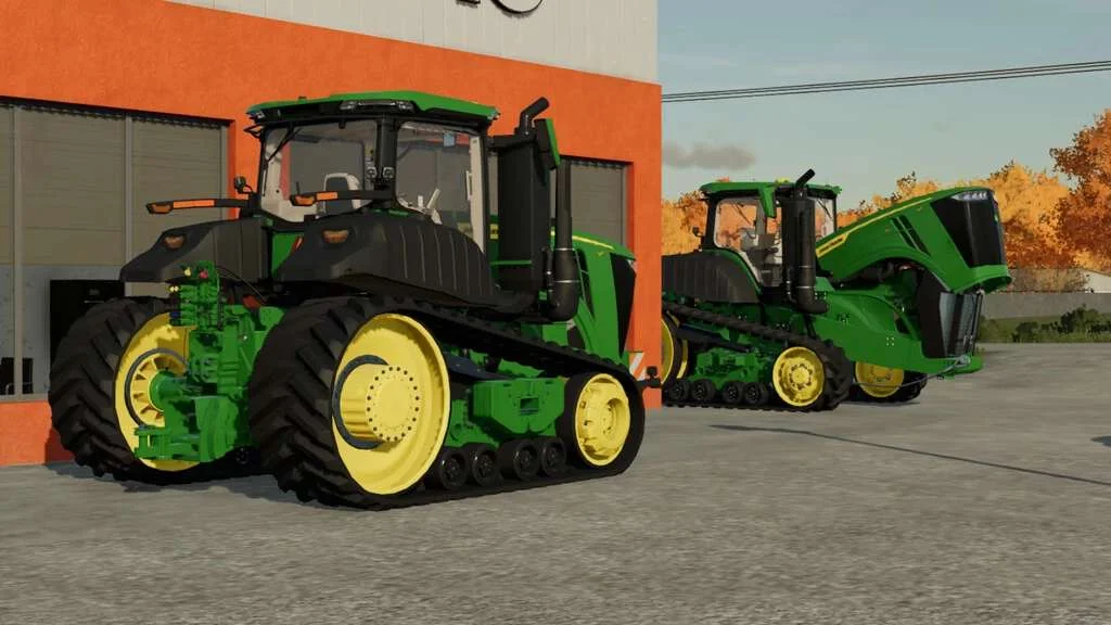 John Deere 9RT v1.0 FS22 FS22 Mod Free Download