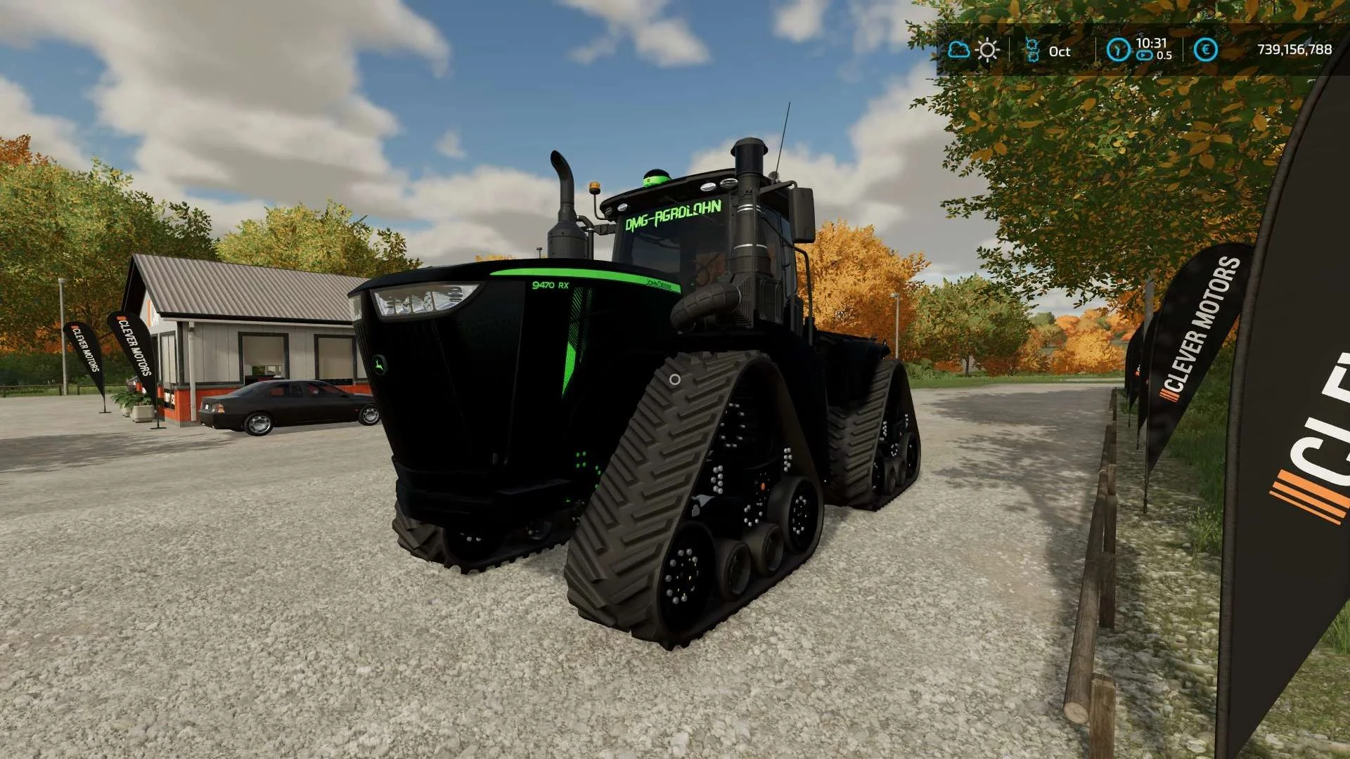 John Deere 9RX TheBeast New v1.1.1 FS22 FS22 Mod Free Download