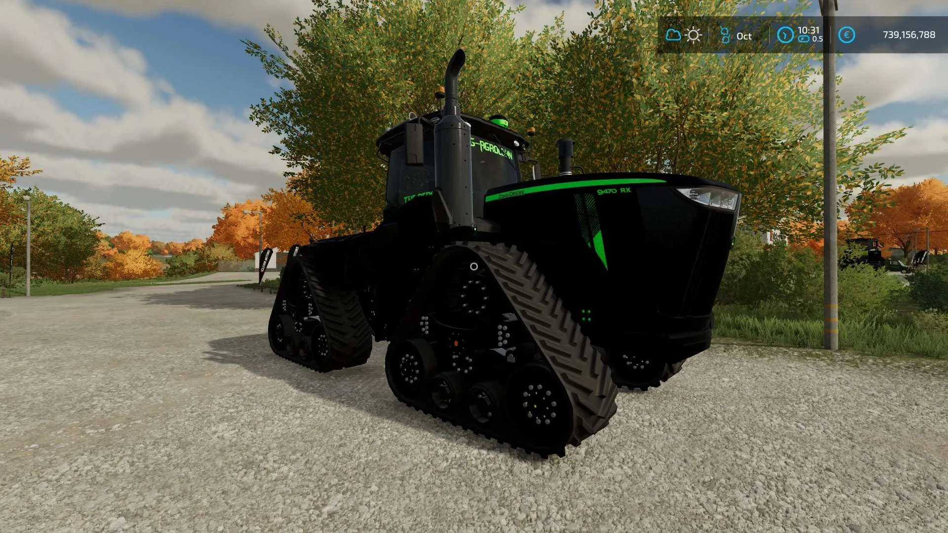 John Deere 9RX TheBeast v1.1.1 FS22 FS22 Mod Free Download