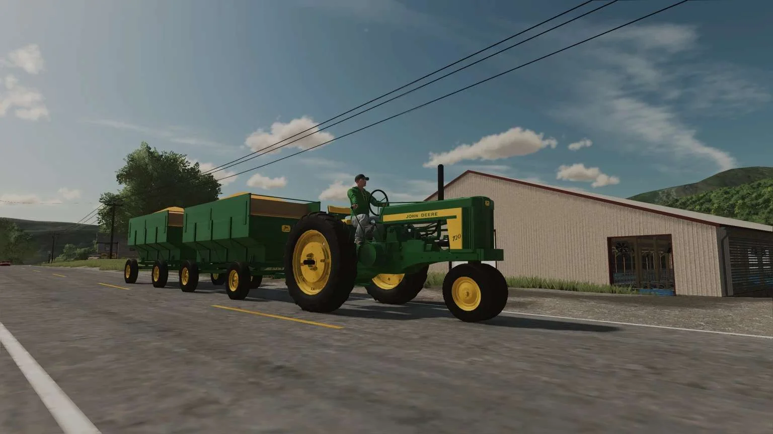 John Deere Barge Box v1.0 FS22 FS22 Mod Free Download