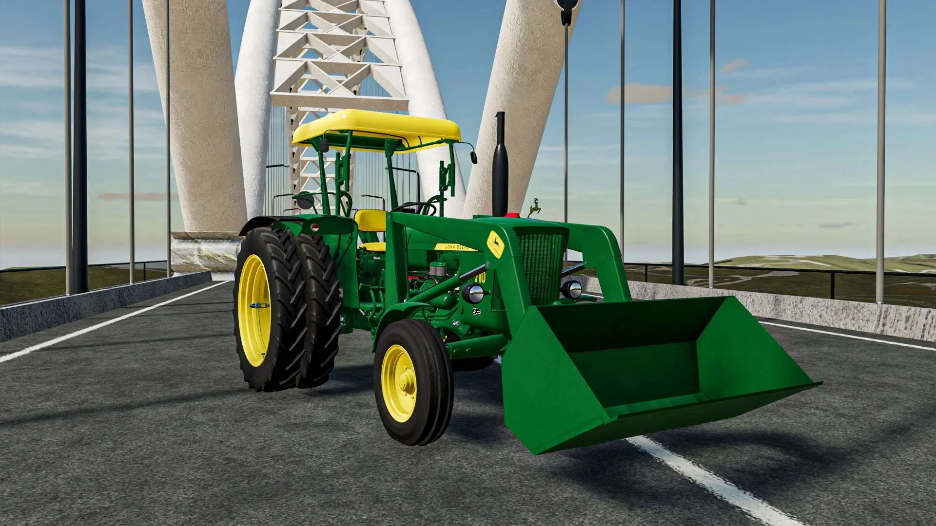 John Deere-Lanz 710 V1.0.0.1 FS22 FS22 Mod Free Download