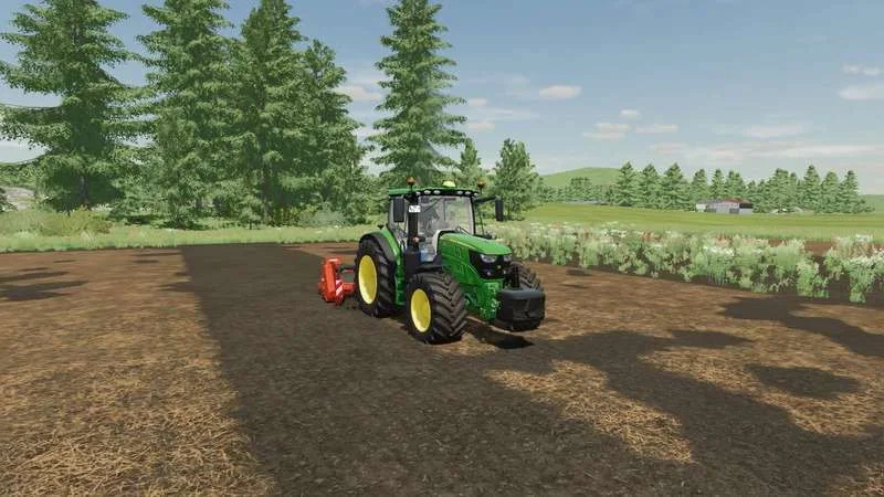 John Deere Medium frame 6R Series v1.0 FS22 FS22 Mod Free Download