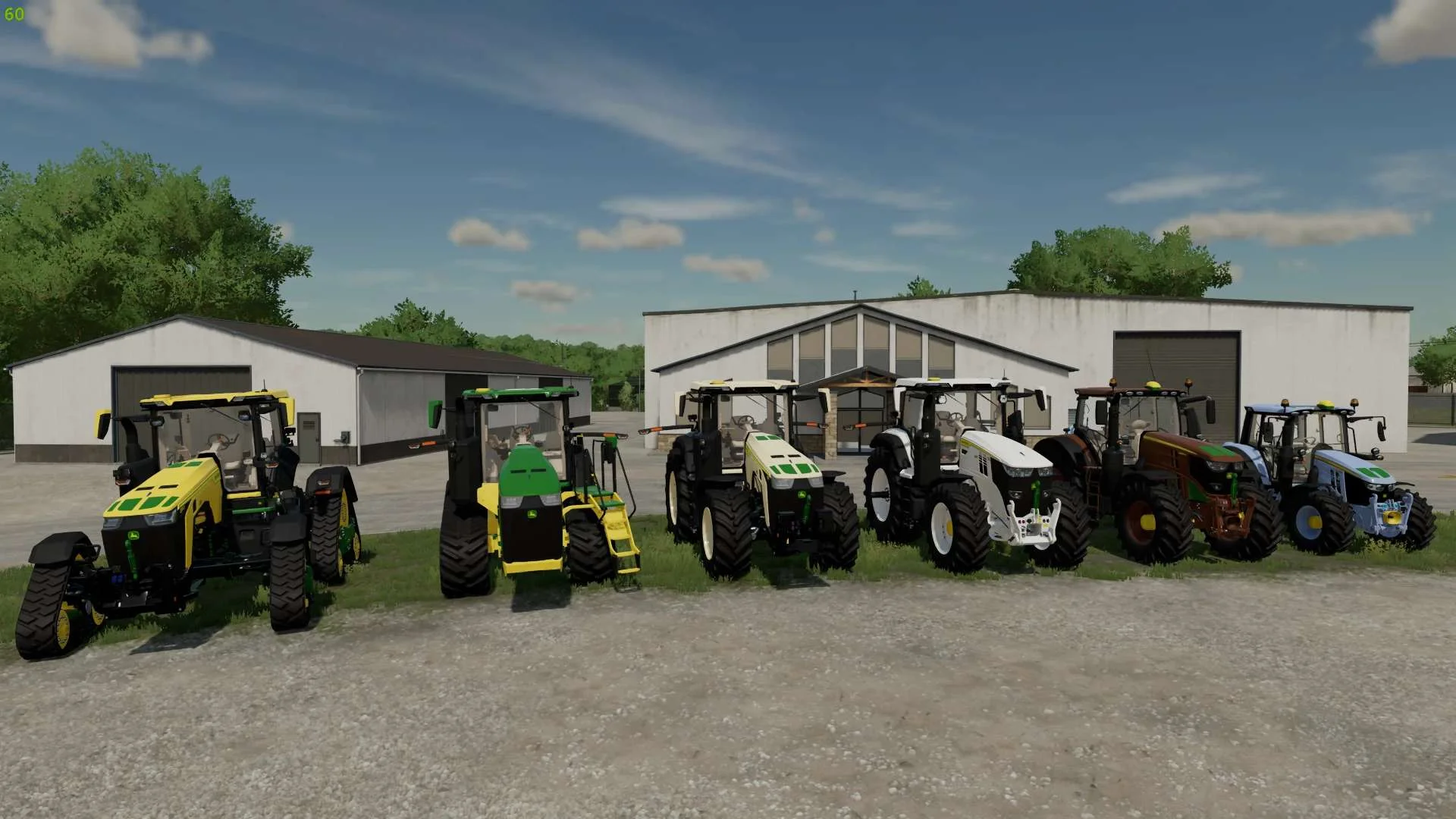 John Deere Tractor Pack by DJ Modding v1.0 FS22 FS22 Mod Free Download