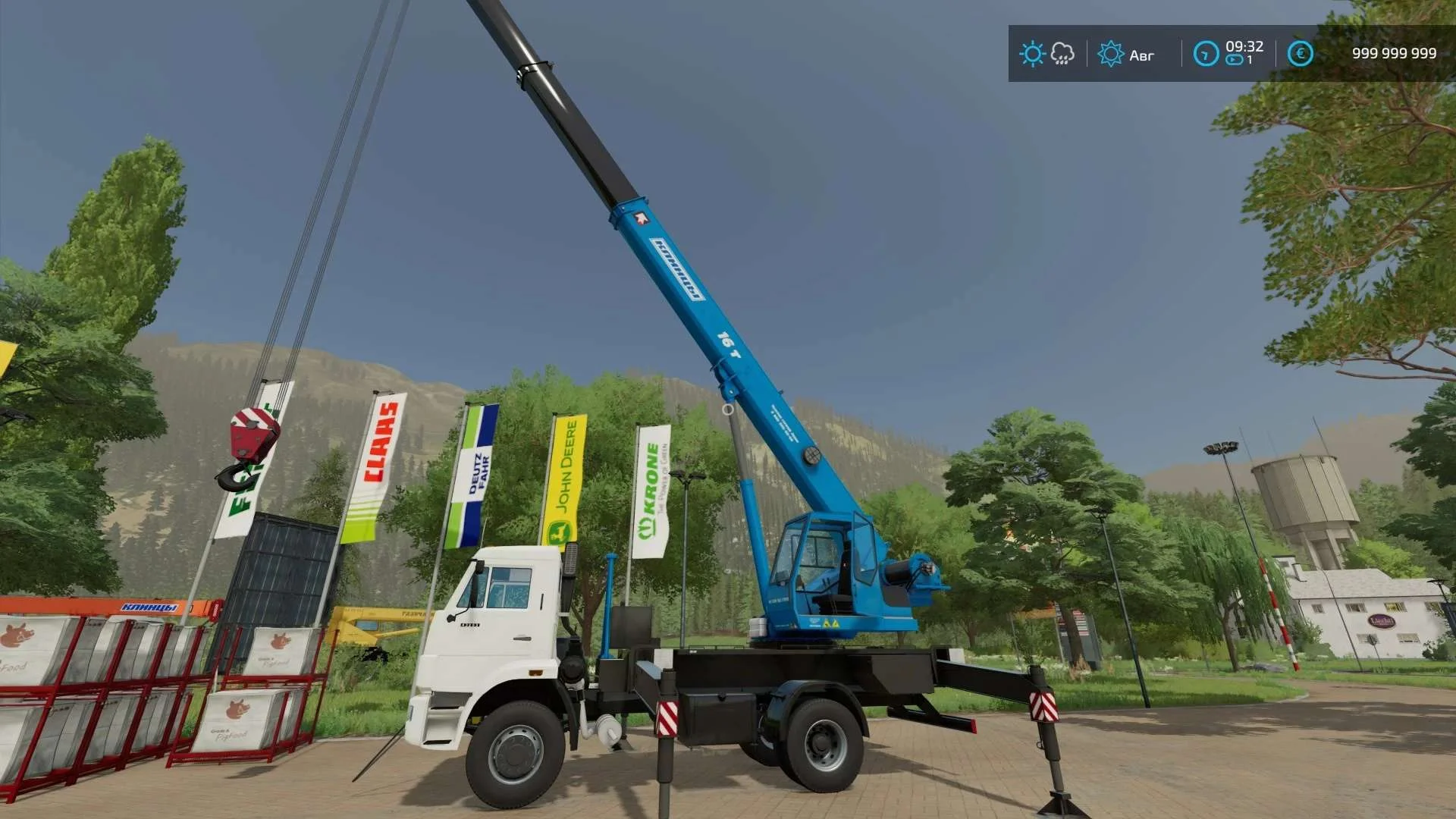 KAMAZ Klintsy 4X2 crane v3.0 FS22
