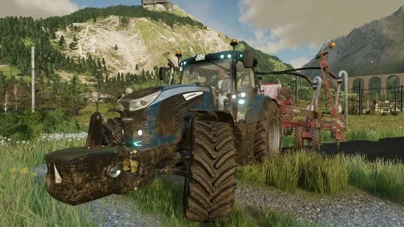 Landini 7 RoboSix v1.0 FS22 FS22 Mod Free Download