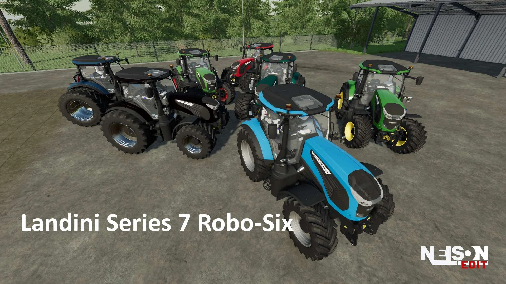 Landini Series 7 Robo-Six edit v1.0 FS22 FS22 Mod Free Download