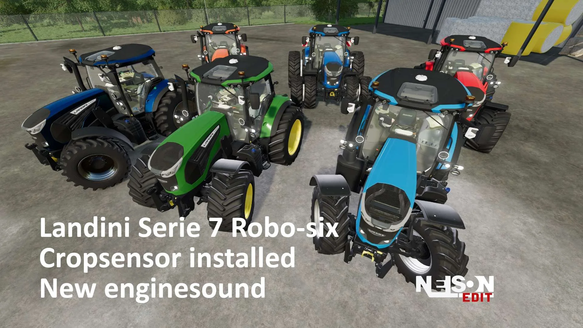 Landini Series 7 Robo-Six edit v1.1 FS22 FS22 Mod Free Download