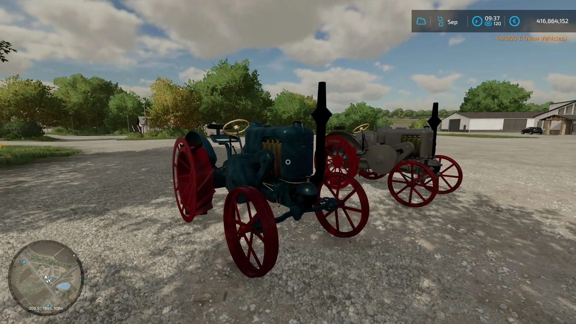 Lanz Bulldog HR5 v1.0 FS22 FS22 Mod Free Download