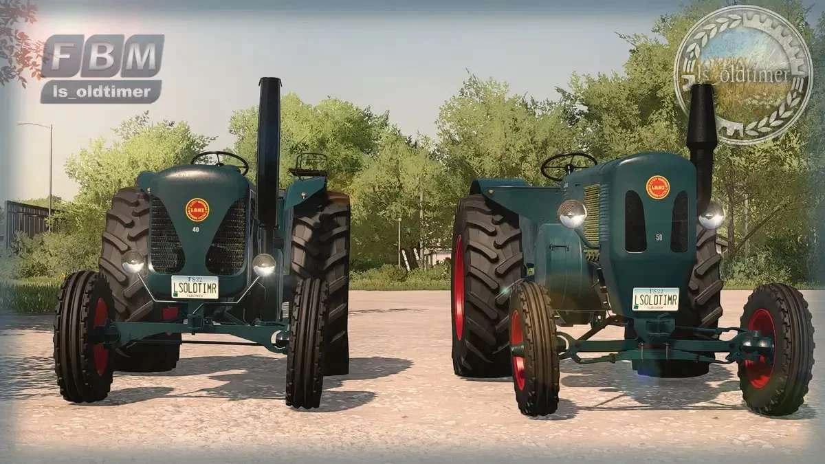 Lanz Bulldog Pack1 simpleIC v1.1.1 FS22 FS22 Mod Free Download