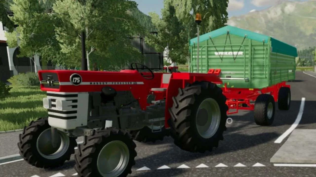 Massey Ferguson 165 175 185 v1.0 FS22 FS22 Mod Free Download