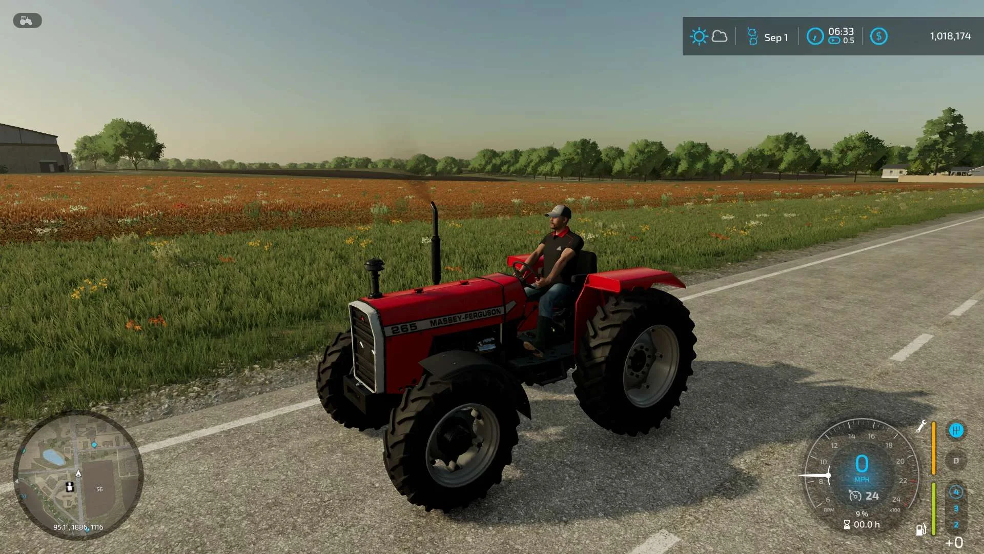 Massey Ferguson 265 v1.0 FS22 FS22 Mod Free Download