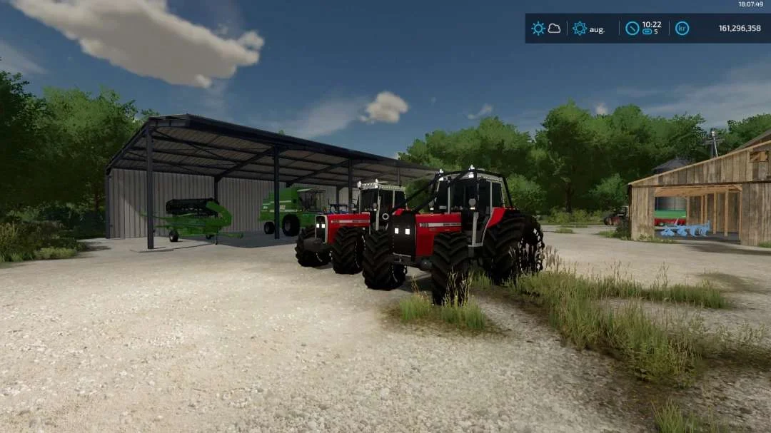 Massey Ferguson 300 Series Edited v1.0 FS22 FS22 Mod Free Download