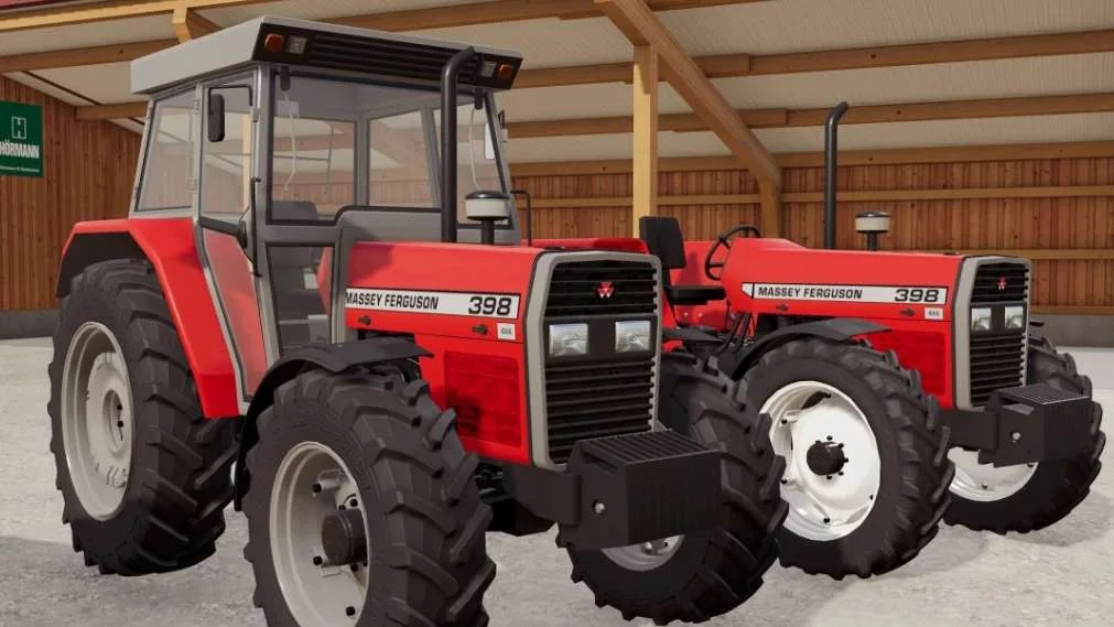Massey Ferguson 398 v1.0 FS22 FS22 Mod Free Download