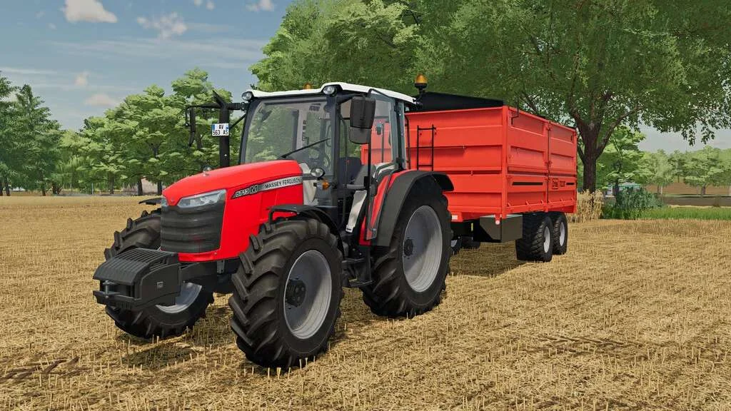 Massey Ferguson 5700M 12×12 v1.0 FS22 FS22 Mod Free Download