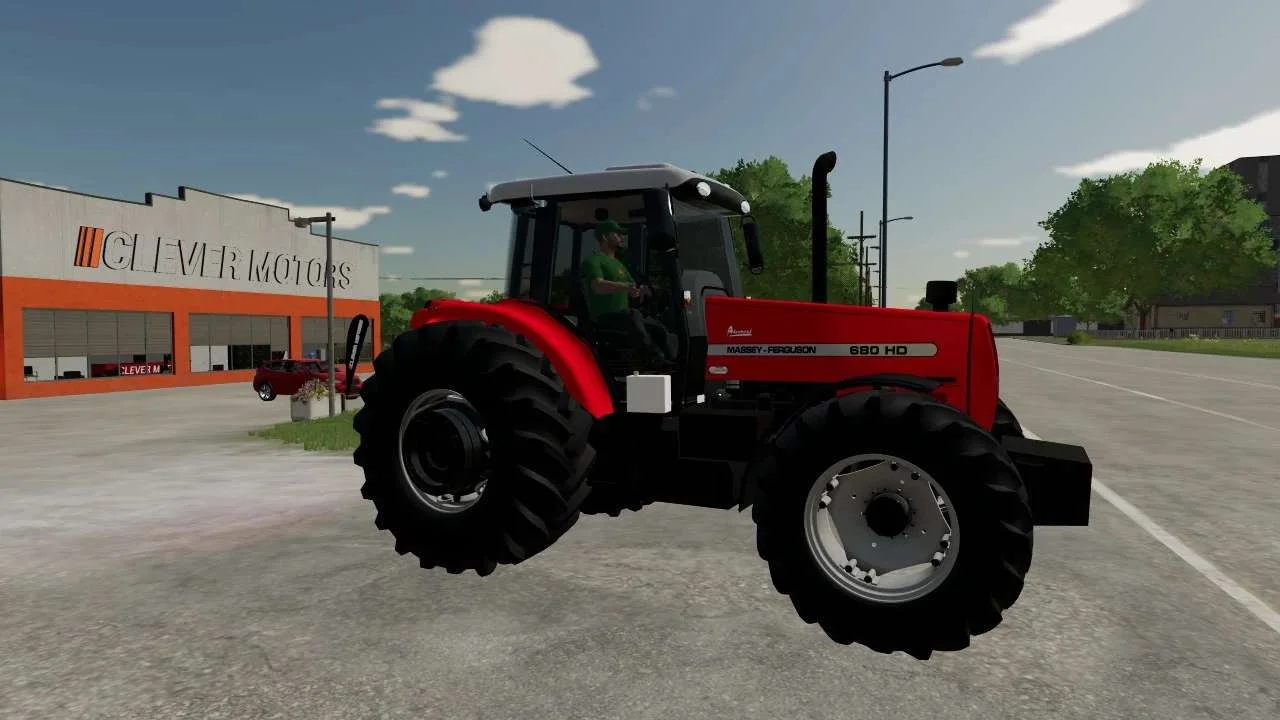 Massey Ferguson 680HD v1.0 FS22 FS22 Mod Free Download
