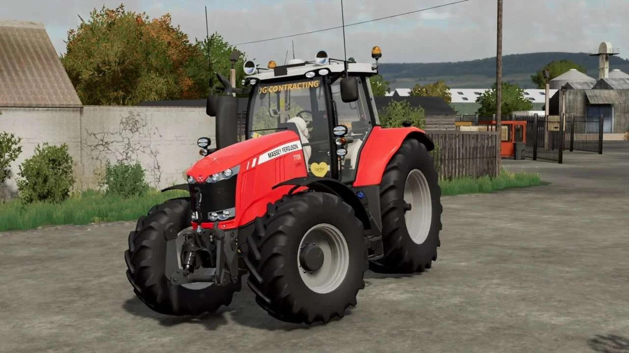 Massey Ferguson 7700 S Edit v1.0 FS22 FS22 Mod Free Download