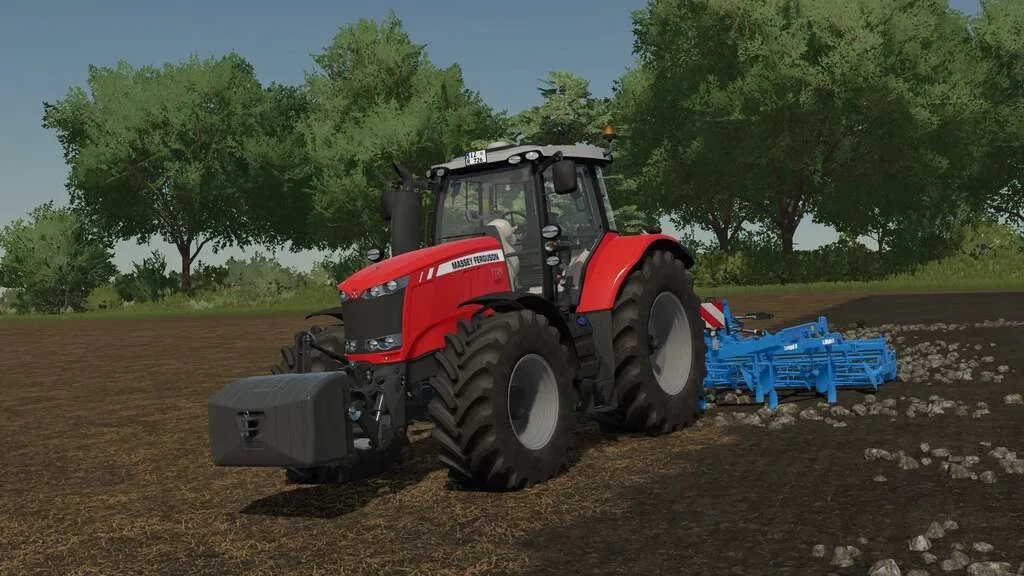 Massey Ferguson 7700 v1.2 FS22 FS22 Mod Free Download