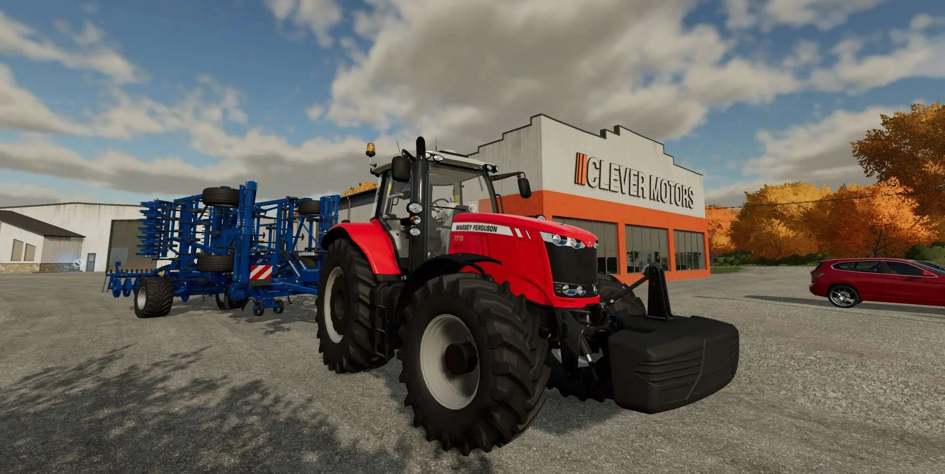 Massey Ferguson 7719 V7.0 FS22 FS22 Mod Free Download