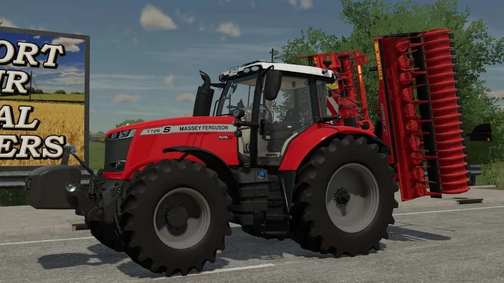 Massey Ferguson 7720 S v1.0 FS22 FS22 Mod Free Download