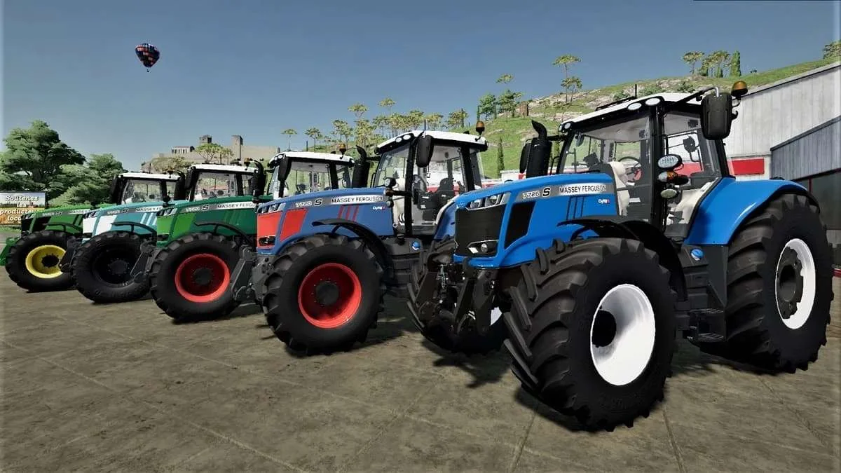 Massey Ferguson 7720S Color choice Chip Tuning v1.0 FS22 FS22 Mod Free Download