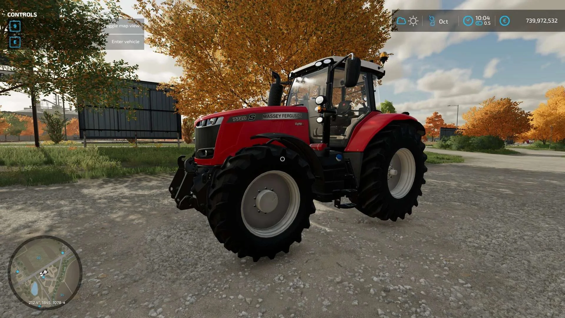 Massey Ferguson 7720S v1.0 FS22 FS22 Mod Free Download