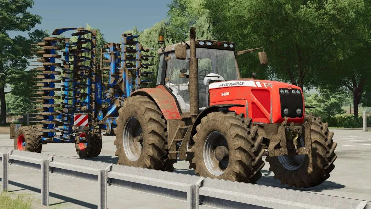 Massey Ferguson 8480 v1.0.0.1 FS22 FS22 Mod Free Download