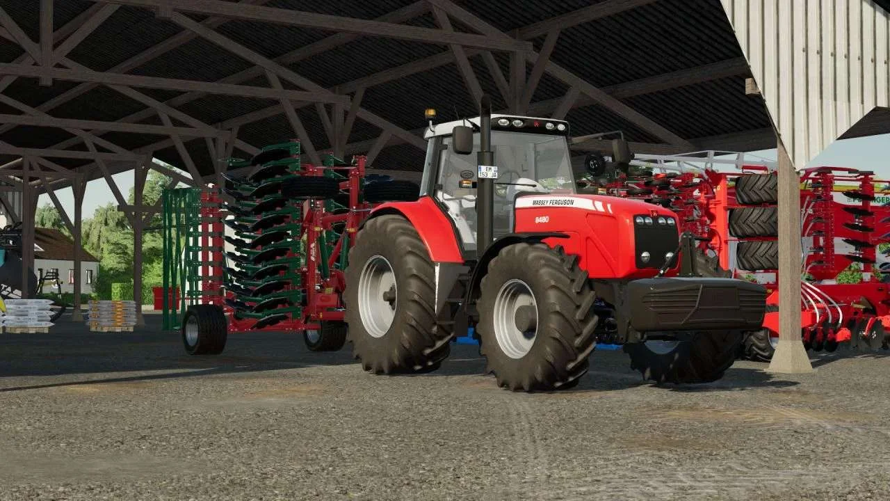 Massey Ferguson 8480 v2.0 FS22 FS22 Mod Free Download