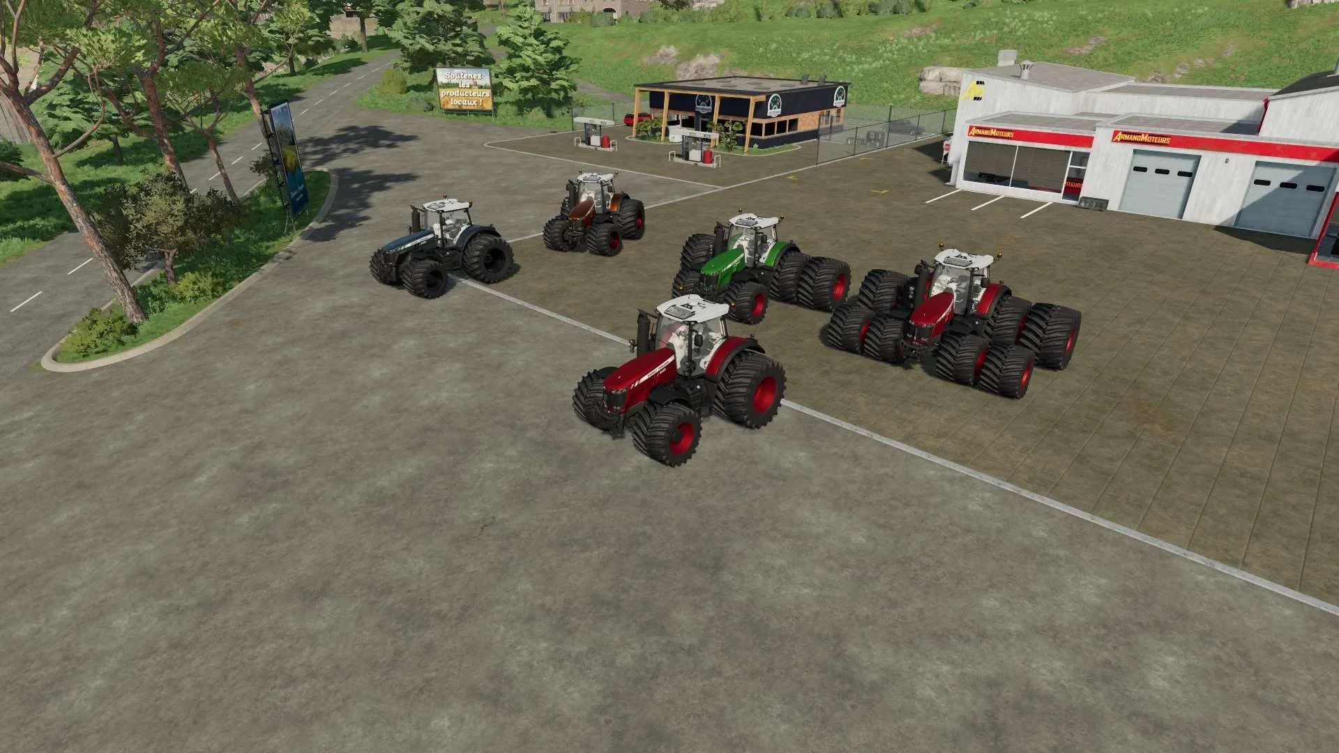 Massey Ferguson 8700 Tractor v1.0 FS22 FS22 Mod Free Download