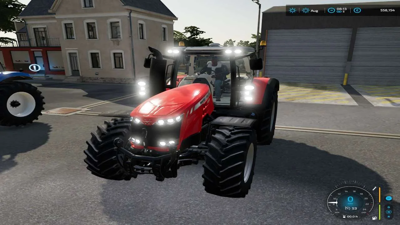 Massey Ferguson 8700 v1.0 FS22 FS22 Mod Free Download