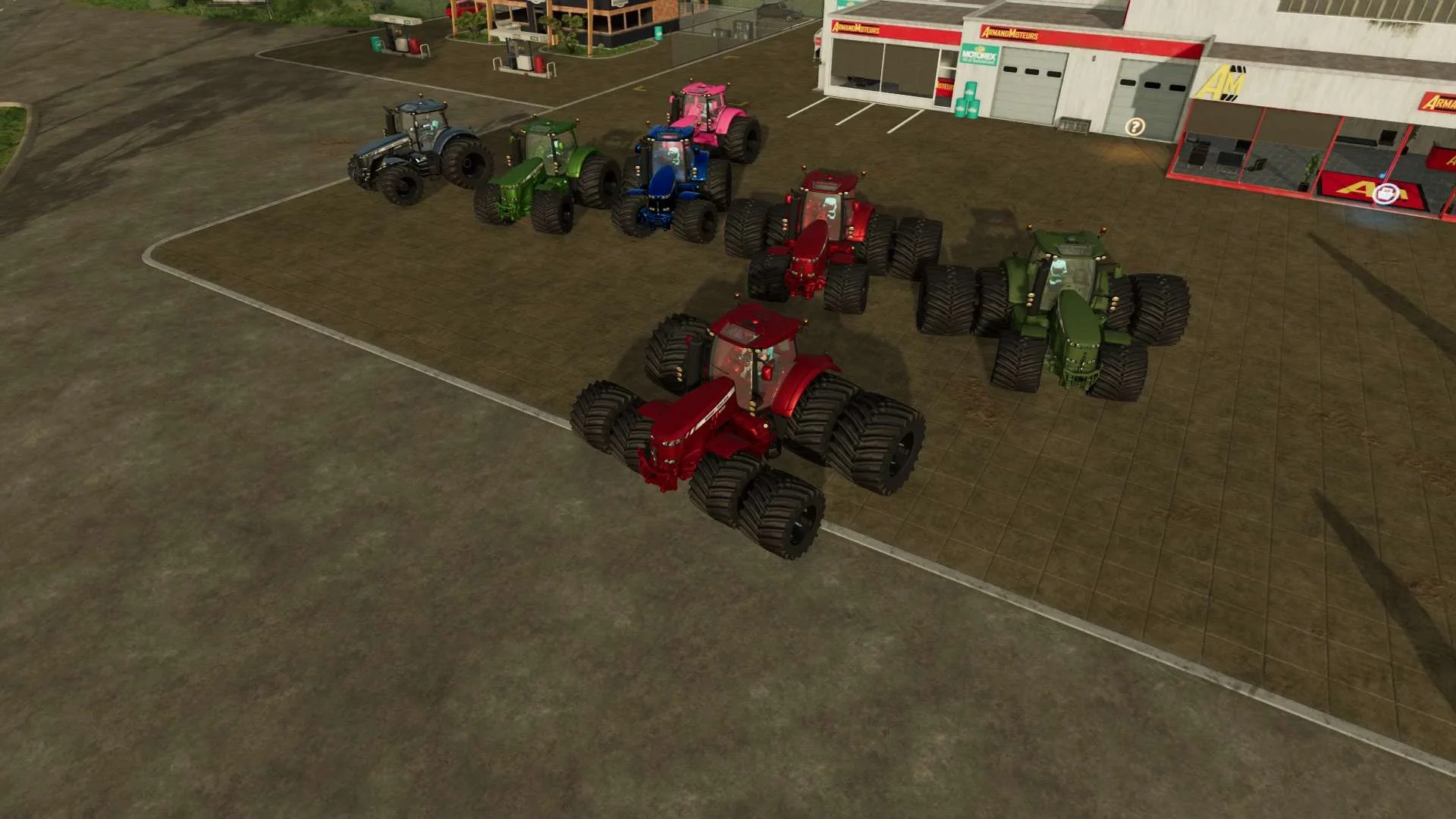 Massey Ferguson 8700 v1.2 FS22 FS22 Mod Free Download
