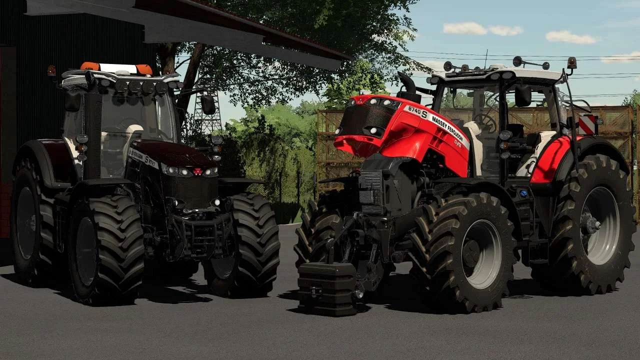 Massey Ferguson 8700S Edit v1.0 FS22 FS22 Mod Free Download
