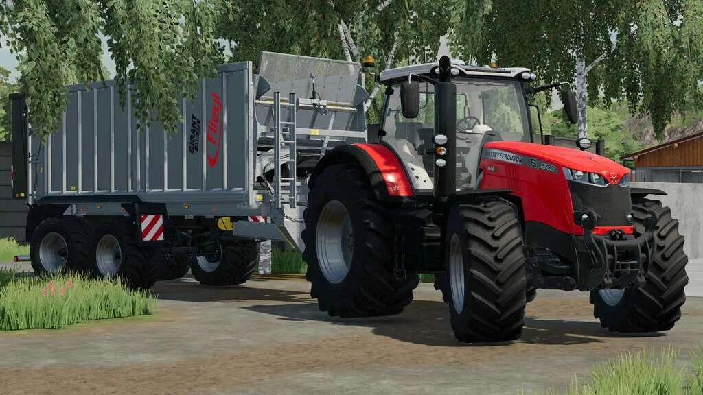 Massey-Ferguson 8700S v1.0.1 FS22 FS22 Mod Free Download