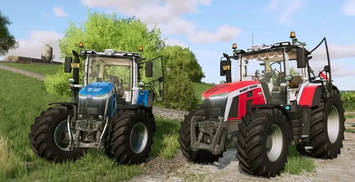 Massey Ferguson 8S (Simple IC) v1.0 FS22 FS22 Mod Free Download