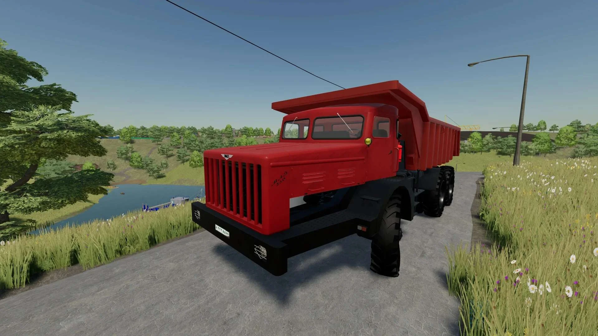 MAZ-530 dump truck v1.0 FS22