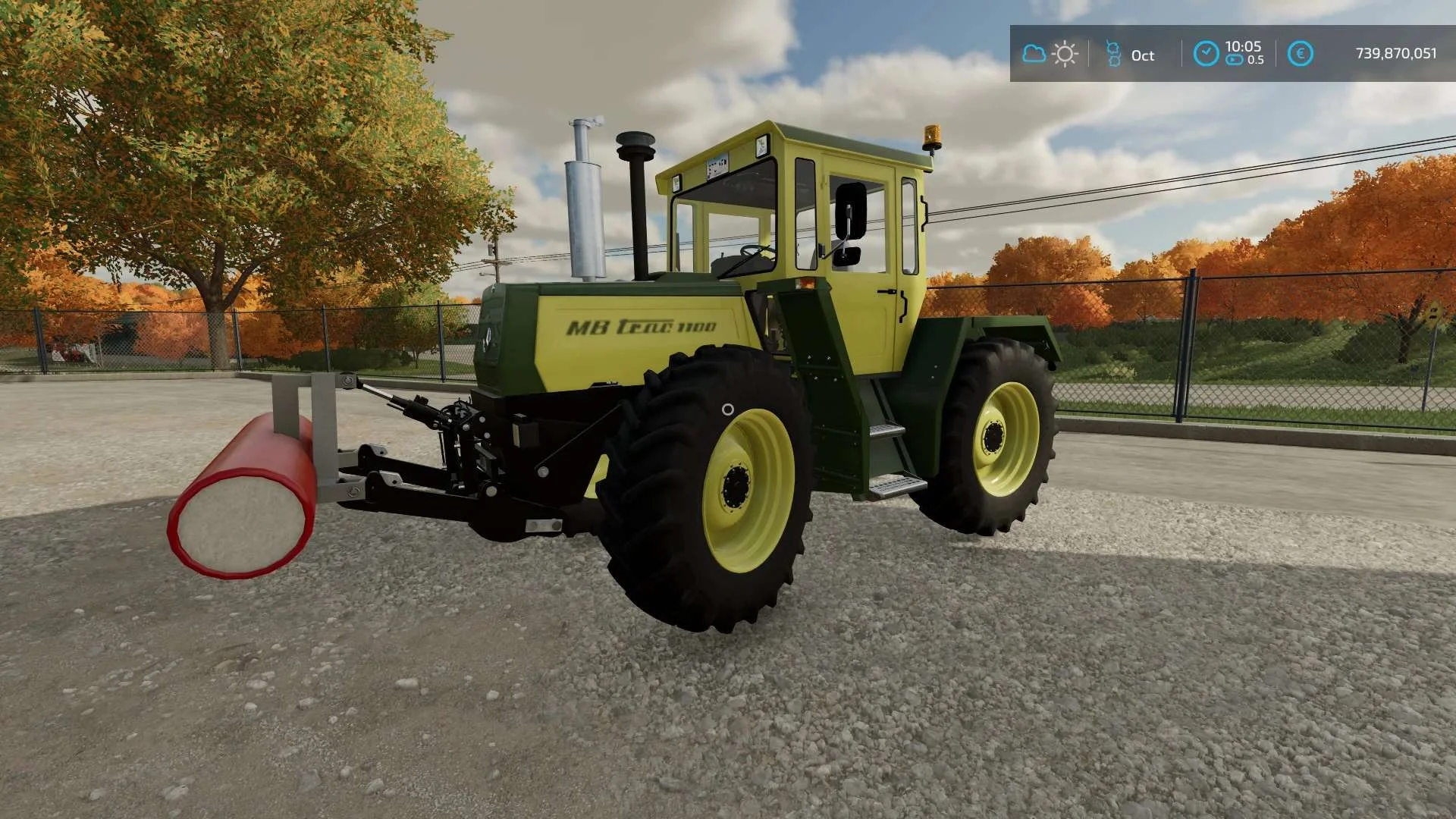 MB Trac 1100-1800 PS v1.0 FS22 FS22 Mod Free Download