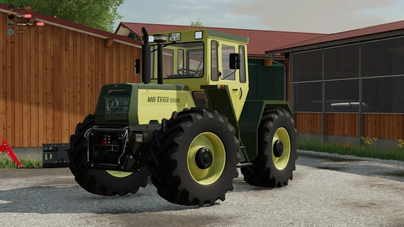 MB track Pack V1.0.0.1 FS22 FS22 Mod Free Download