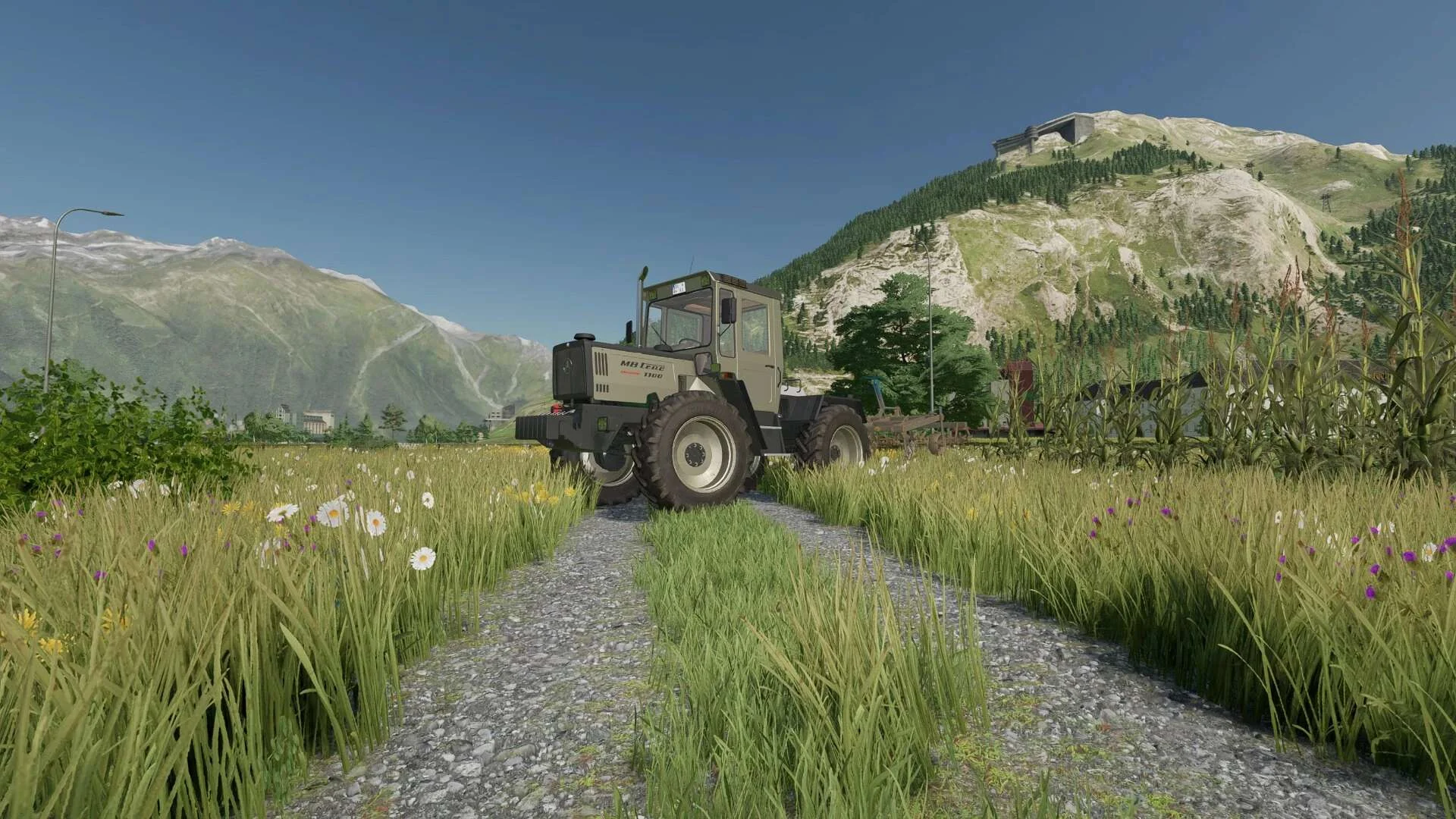 MBTRAC 1000 1100 v1.1 FS22 FS22 Mod Free Download